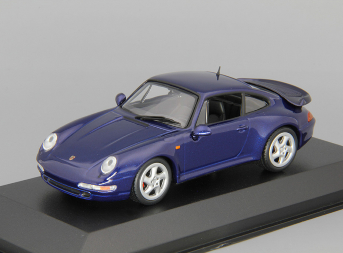 PORSCHE 911 Turbo (993) (1993), blue metallic