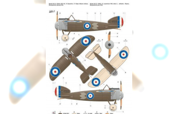 Сборная модель Bristol M.1C “Wartime Colours”