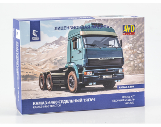Сборная модель КАМАЗ-6460 седельный тягач