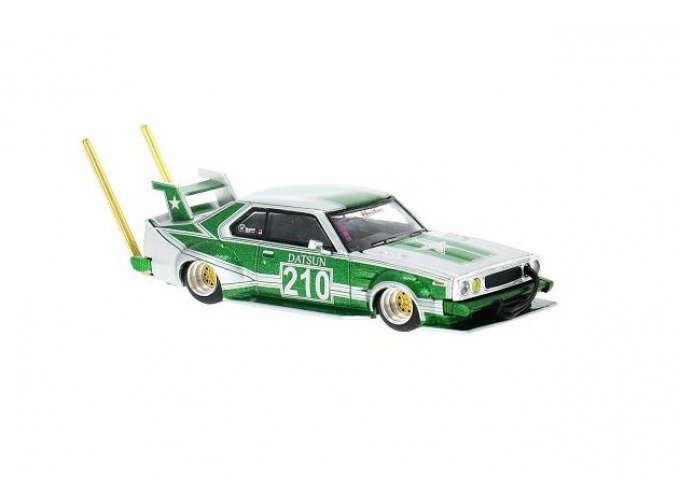NISSAN Skyline C210 (1977) Kaido Racer Bosozoku Style, green/white