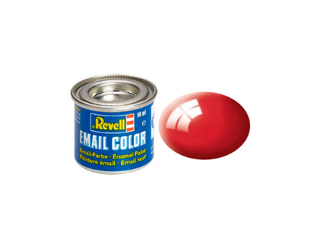 Краска алкидная Красный "Ferrari", глянцевая, 14 мл