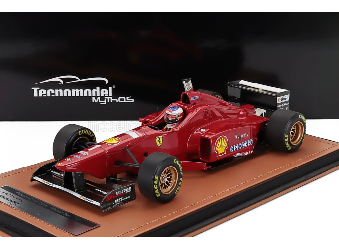 FERRARI F1 F310 №1 Winner Italian Gp (with Pilot Figure) (1996) Michael Schumacher , Red