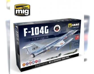 Сборная модель американский истребитель F-104G Starfighter - Испанская, канадская, итальянская, греческая, норвежская, турецкая версии