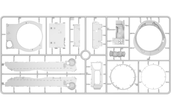Сборная модель T-55 Al Faw Enigma Iraq Polish Made Base Military (1990)