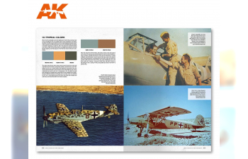 Книга на английском языке "Real colors of WWII Aircraft"