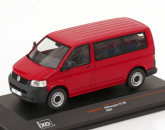 VOLKSWAGEN T5 Tdi Minibus (2003), red