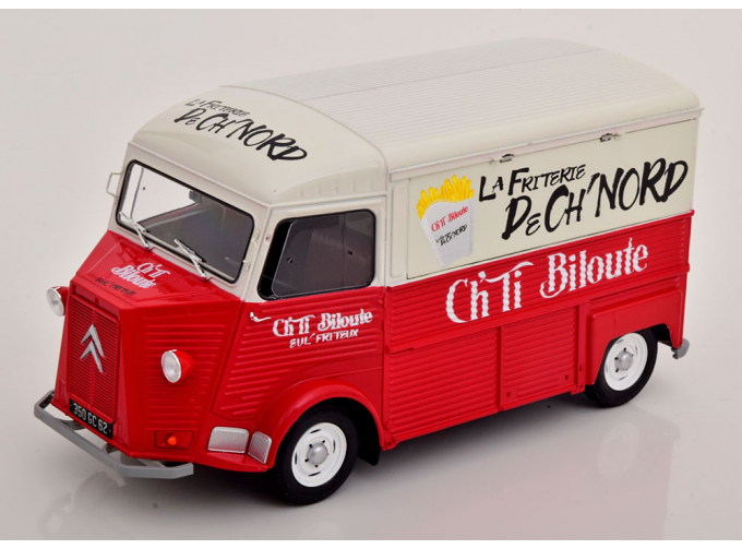 CITROEN Type Hy Friterie Ch Ti Biloute (1969), red white