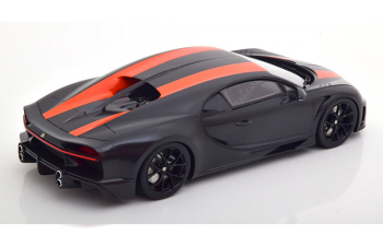 BUGATTI Chiron Super Sport 300+ World Record Car 304 773 mph (2019), matt-black red