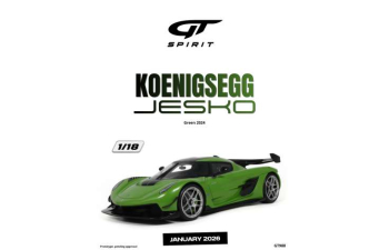 KOENIGSEGG Jesko *Resin serie* (2024), green