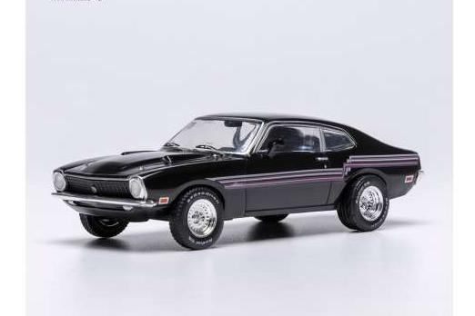 FORD Maverick (1974), black with stripes
