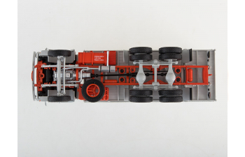 Камский грузовик 53212 с прицепом ГКБ-8350, серый / оранжевый