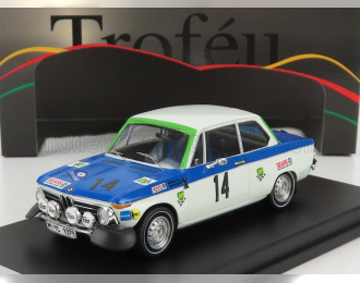 BMW 2002 Ti (night Version) N14 Rally Acropolis (1972) R.aaltonen - J.davenport, White Blue