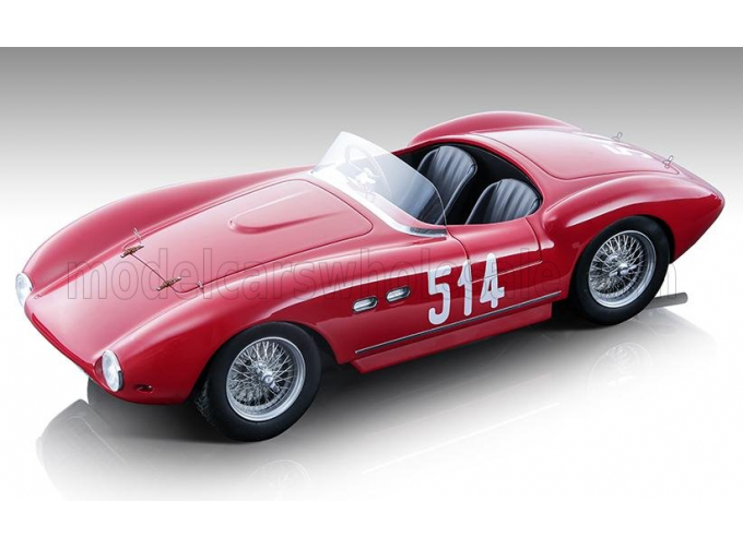 FERRARI 735s Spider N 514 Mille Miglia (1953) A.Cacciari - B.Mason, Red