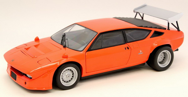 Lamborghini Urraco P250 Rally with rear wing, side mirrors (orange)