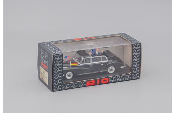 MERCEDES-BENZ 300D Limousine (1963) Adenauer / Kennedy, black