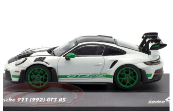 PORSCHE 911 (992) GT3 RS Tribute to Carrera RS Package (2023), white / green