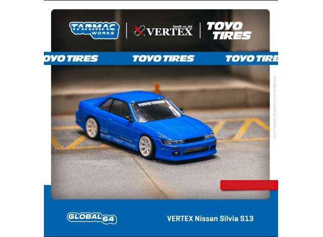 Vertex Nissan Silvia S13 *Toyo Tires*, blue metallic