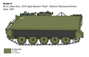 Сборная модель M113a1 Armoured Personnel Carrier Military 1945