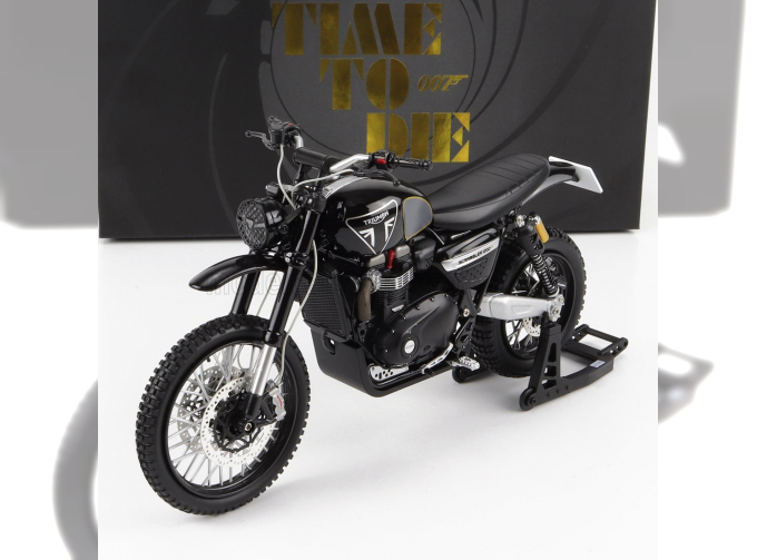 TRIUMPH 1200 Scrambler (2019) - 007 James Bond - No Time To Die, Black