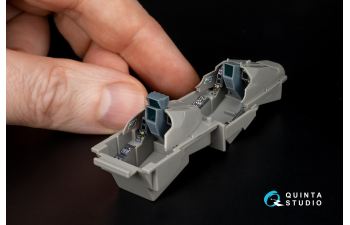 3D Декаль интерьера кабины Dassault Rafale B (Revell) (с 3D-печатными деталями)