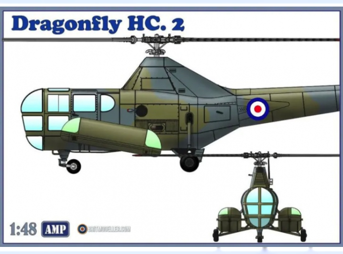 Сборная модель Вертолет Westland WS-51 Dragonfly HC.2