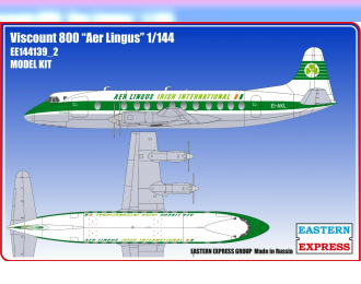 Сборная модель Самолёт Viscount 800 Aer Lingus