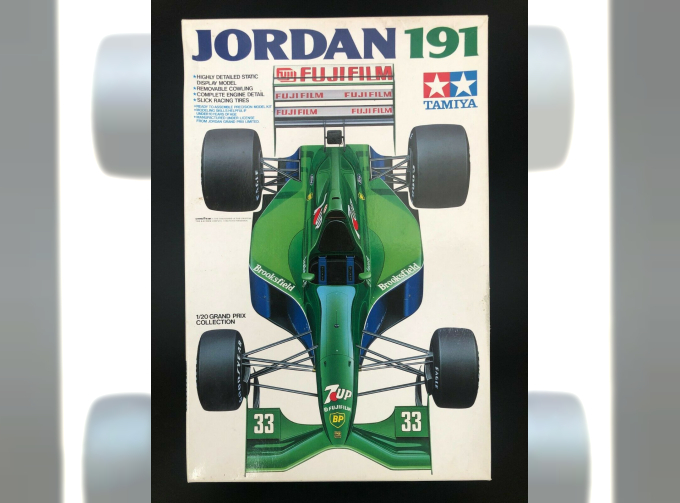 Сборная модель Гоночный автомобиль Jordan 191