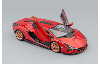 LAMBORGHINI Sian FKP37 (2020), rot metallic