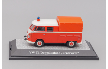 VOLKSWAGEN T1 Doka "FEUERWEHR" 1956, red