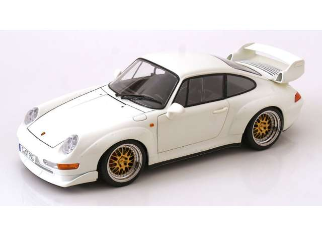 PORSCHE 911 (993) GT2 with BBS-Rims (1996), white