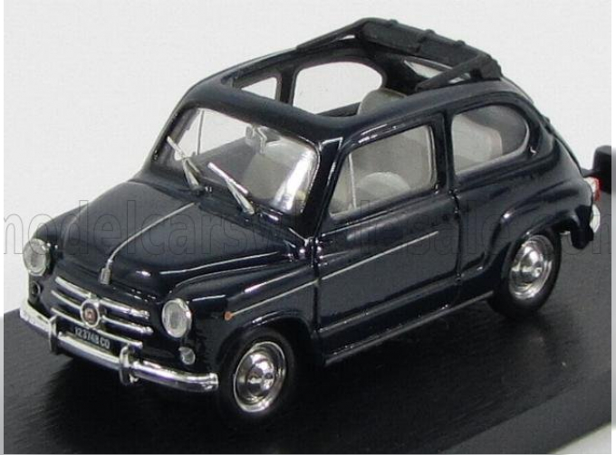 FIAT 600d Trasformabile Aperta (1960), Blue Scuro 456