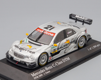 MERCEDES-BENZ C-Class W203 Team Persson Salzgitter DTM 2005 Jamie Green #21, silver