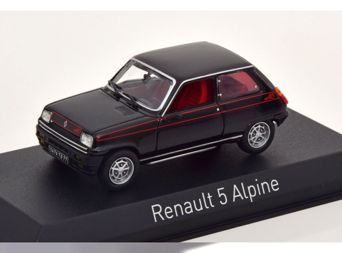 RENAULT 5 Alpine (1977), black