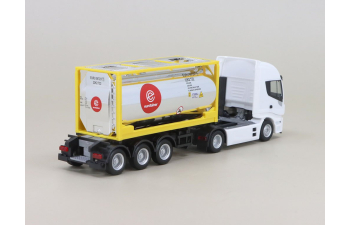 Iveco Stralis XP SemiTrailer Eurotainer, white