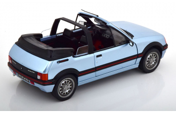 PEUGEOT 205 CTI Convertible (1989), light blue-metallic