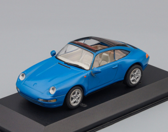 PORSCHE 911 Targa 1995, blue