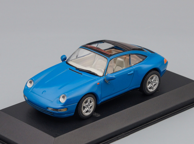 PORSCHE 911 Targa 1995, blue