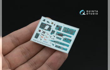 3D Декаль интерьера кабины МиГ-21МФ (Московского завода) (Eduard) (с 3D-печатными деталями)