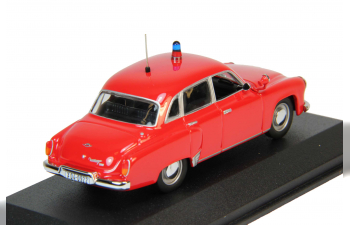 WARTBURG A 312 "Feuerwehr Potsdam" (1958), red