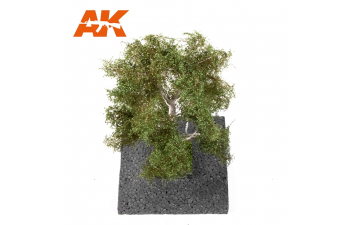 WHITE POPLAR SUMMER TREE 1/72  (H0 / 1:72 /1:48)