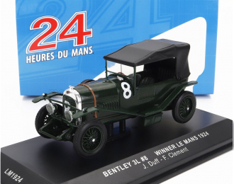 BENTLEY 3-litre 3.0l Team Bentley Motors Limited N 8 Winner 24h Le Mans 1924 J.duff - F.clement, British Racing Green