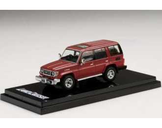 TOYOTA Land Cruiser 70 ZX 4 Door (2001), red customized color