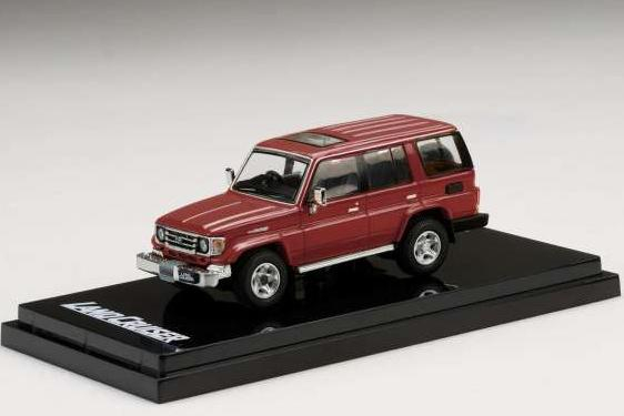 TOYOTA Land Cruiser 70 ZX 4 Door (2001), red customized color