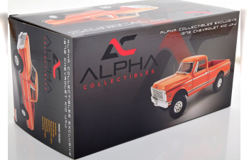 CHEVROLET K-10 4x4 Alpha Collectibles (1972), orange