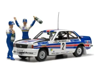 OPEL Ascona 400 №2 Walter Röhrl/Christian Geistdörfer, Rally Monte Carlo (1982), white/blue/red