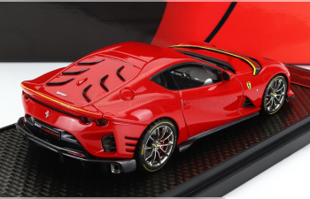 FERRARI 812 Competizione (2021), Rosso Corsa 322 - Yellow Red