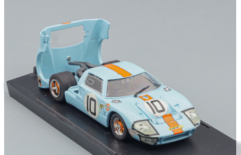 FORD GT 40 #10 Le Mans (1968), sea blue