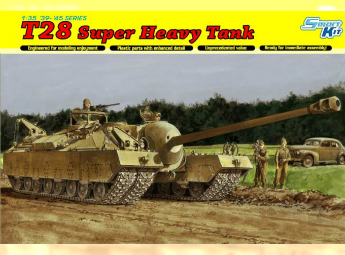 Сборная модель T28 Super Heavy Tank