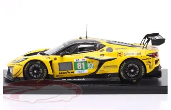 CHEVROLET Corvette Z06 GT3.R 5.5L V8 TEAM TF SPORT №81 3rd LMGT3 class 24h LeMans 2025 (35th Overall ranking) Rui Andrade, Charlie Eastwood, Tom Van Rompuy