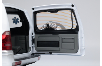 MITSUBISHI Pajero V73 Shanghai Medical Emergency Center, grey/blue